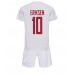 Denemarken Christian Eriksen #10 Babykleding Uitshirt Kinderen WK 2022 Korte Mouwen (+ korte broeken)